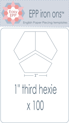 EPP35 1" third hexagon x 100