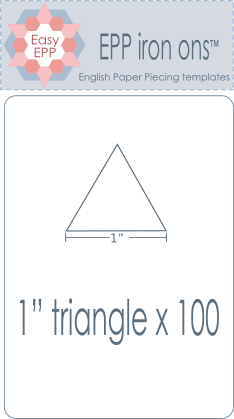 EPP17 1" triangles x 100