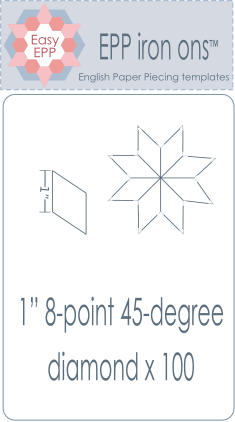 EPP63 1" 8-point 45-degree diamond x 100