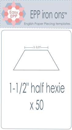EPP33 1-1/2" half hexagon x 50