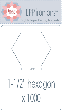 EPP05/2 1.5” hexies x 1000
