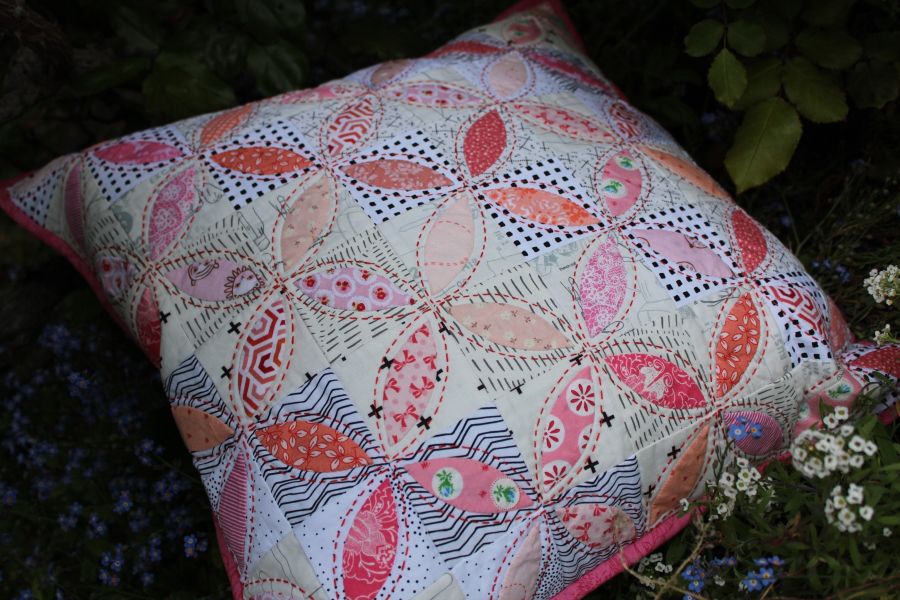 hnk264 Peel on postcard pattern