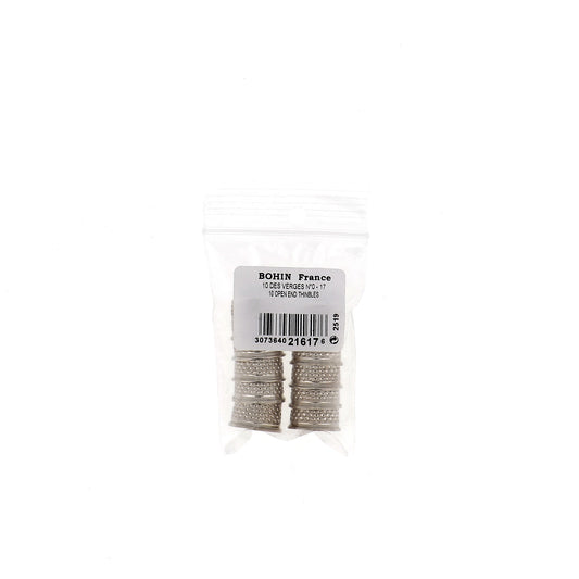 THIMBLES OPEN-END  Sz 0 10 pcs