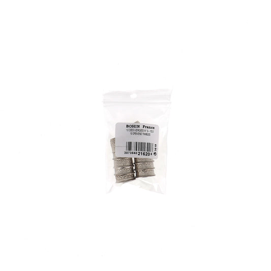THIMBLES OPEN-END Sz 3 10 pcs
