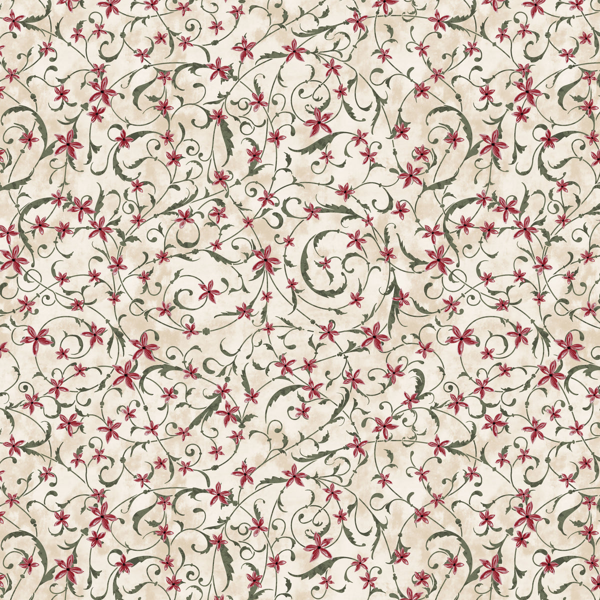 2206-41 Holiday Inn Swirly Floral