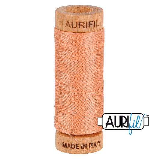 2215 PEACH 80 WT MAKO COTTON SMALL SPOOL | 280 MT.