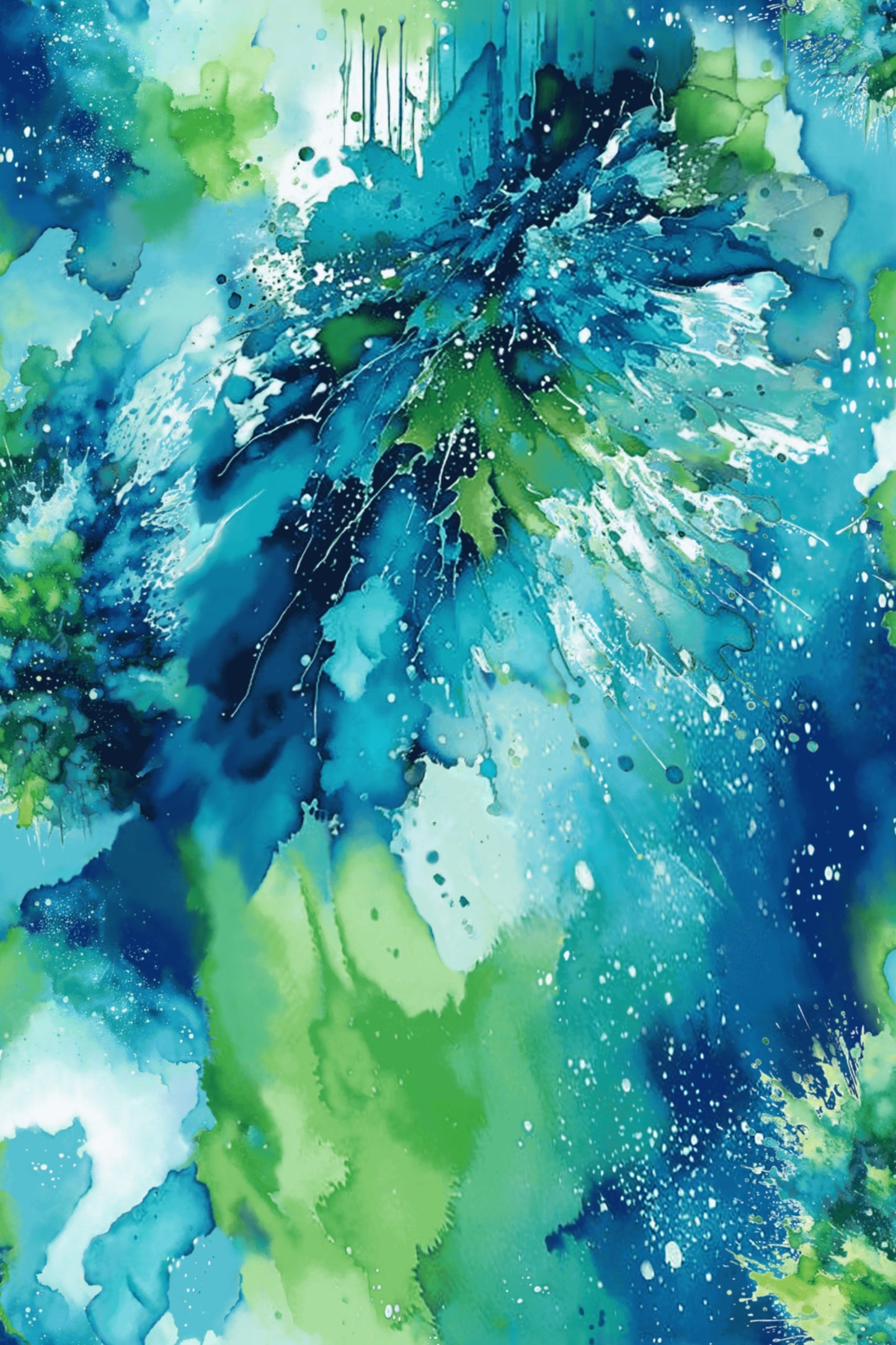 2228-76 WATERCOLOR WONDER 108 INCH - DIGITAL SPLASH OF COLORS