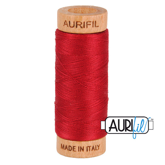 2260 RED WINE 80 WT MAKO COTTON SMALL SPOOL | 280 MT.
