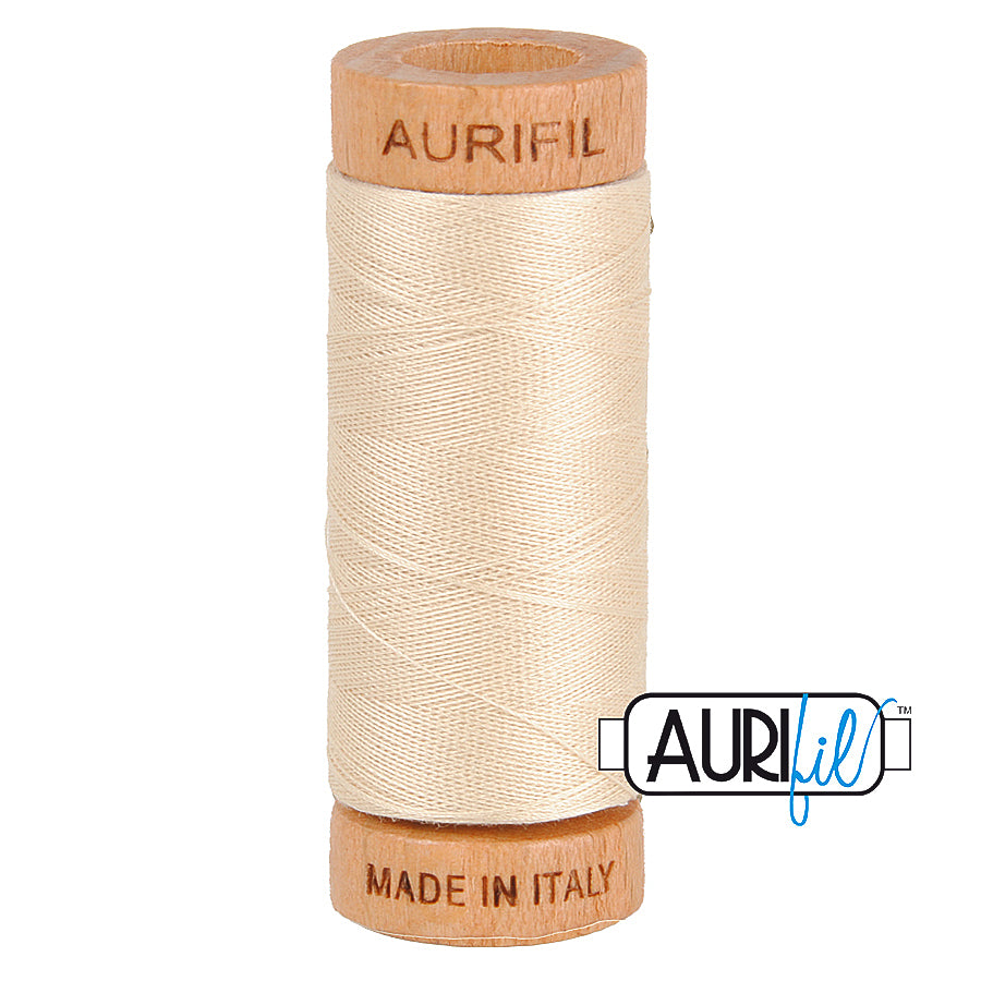 2310 LIGHT BEIGE 80 WT MAKO COTTON SMALL SPOOL | 280 MT.