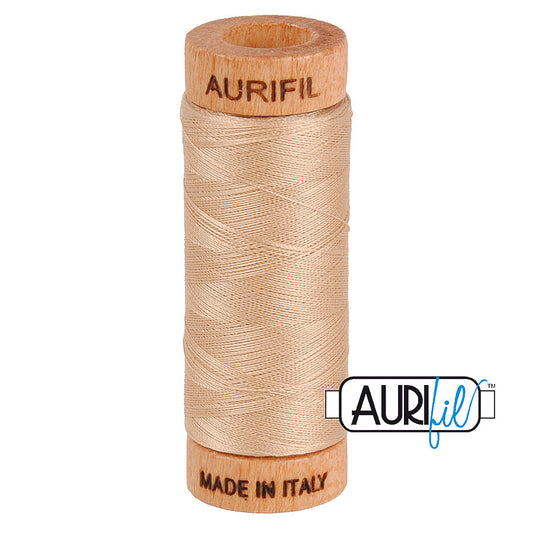2314 BEIGE 80 WT MAKO COTTON SMALL SPOOL | 280 MT.