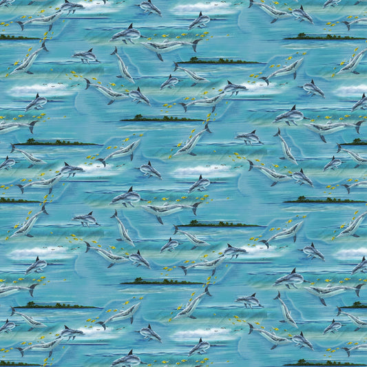 2332-17 Window to Paradise Dolphins