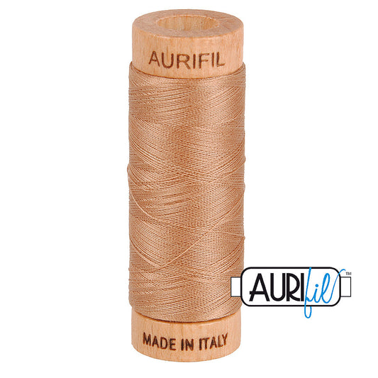 2340 CAFE' AU LAIT 80 WT MAKO COTTON SMALL SPOOL | 280 MT.