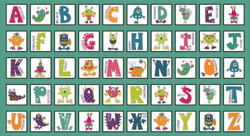 2348B-76 SILLY GILLY RETURNS ALPHABET BLOCKS