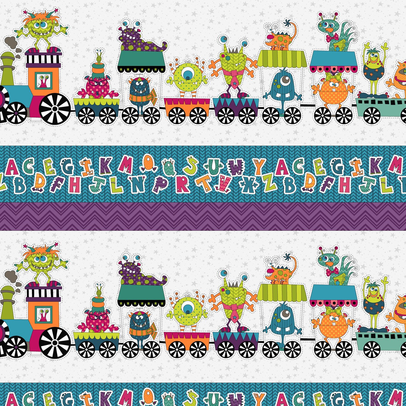 2349-75 SILLY GILLY RETURNS BORDER STRIPE