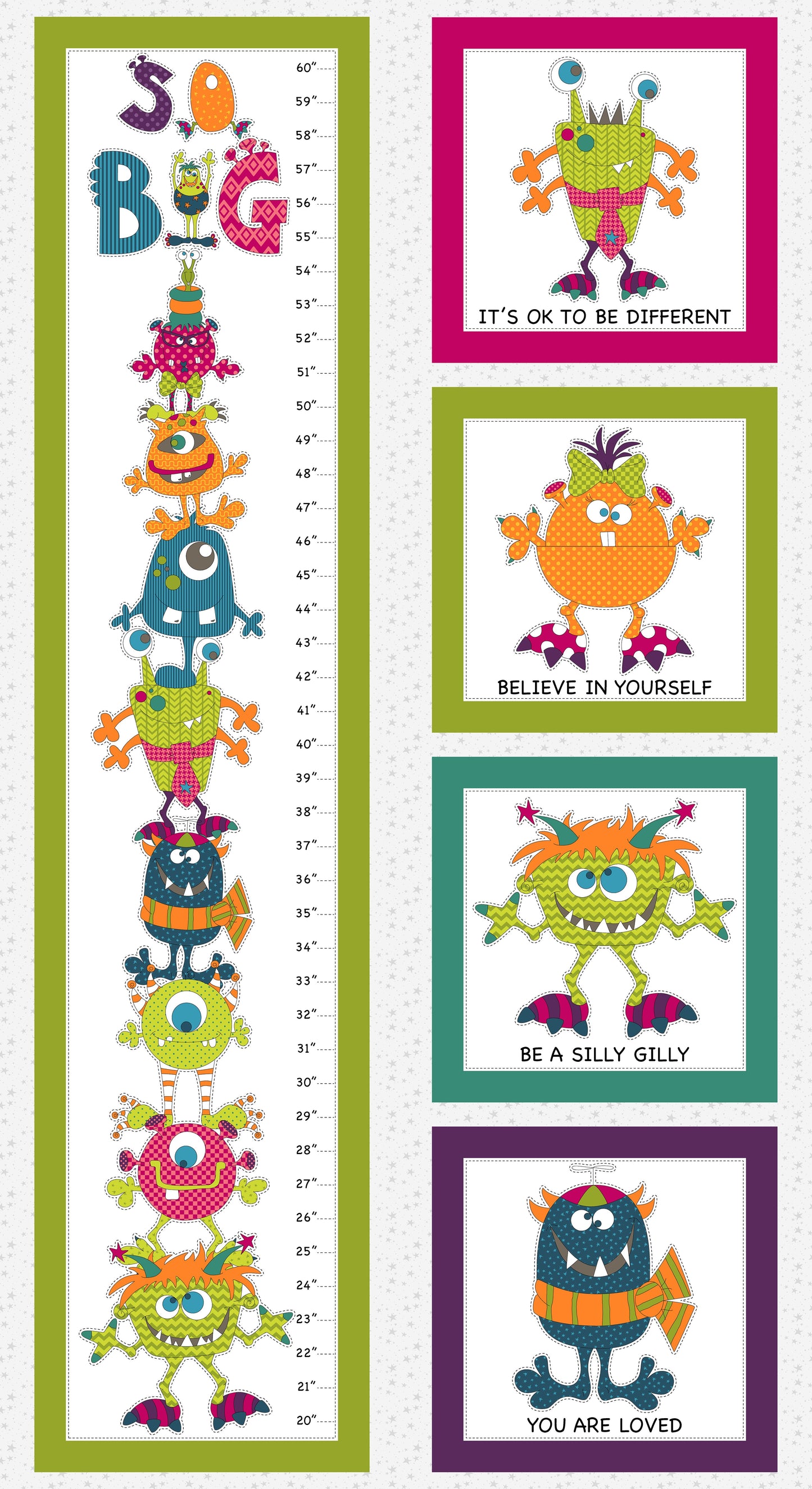 2351P-01 SILLY GILLY RETURNS GROWTH CHART PANEL