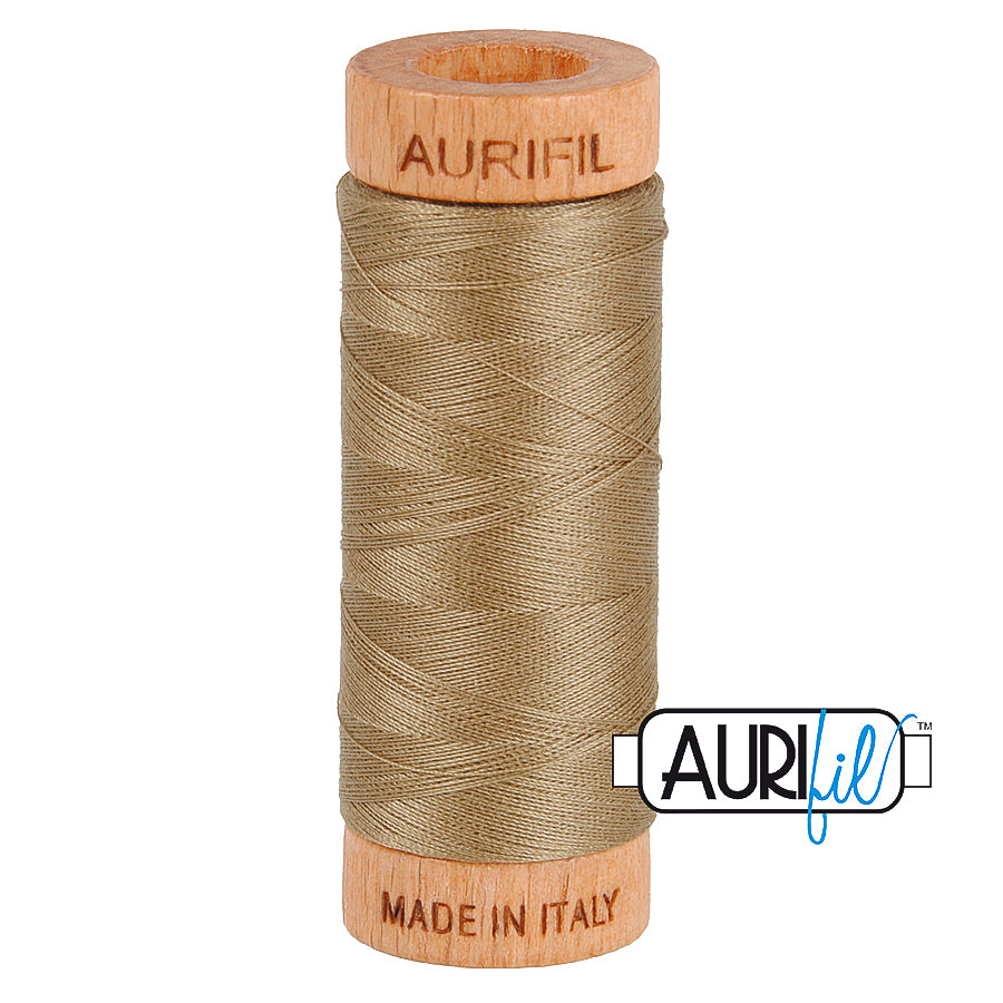 2370 SANDSTONE 80 WT MAKO COTTON SMALL SPOOL | 280 MT.