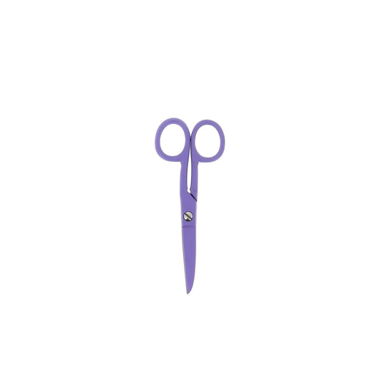 SCISSORS COLOR FLAT BLADES 4 1/2" PURPLE