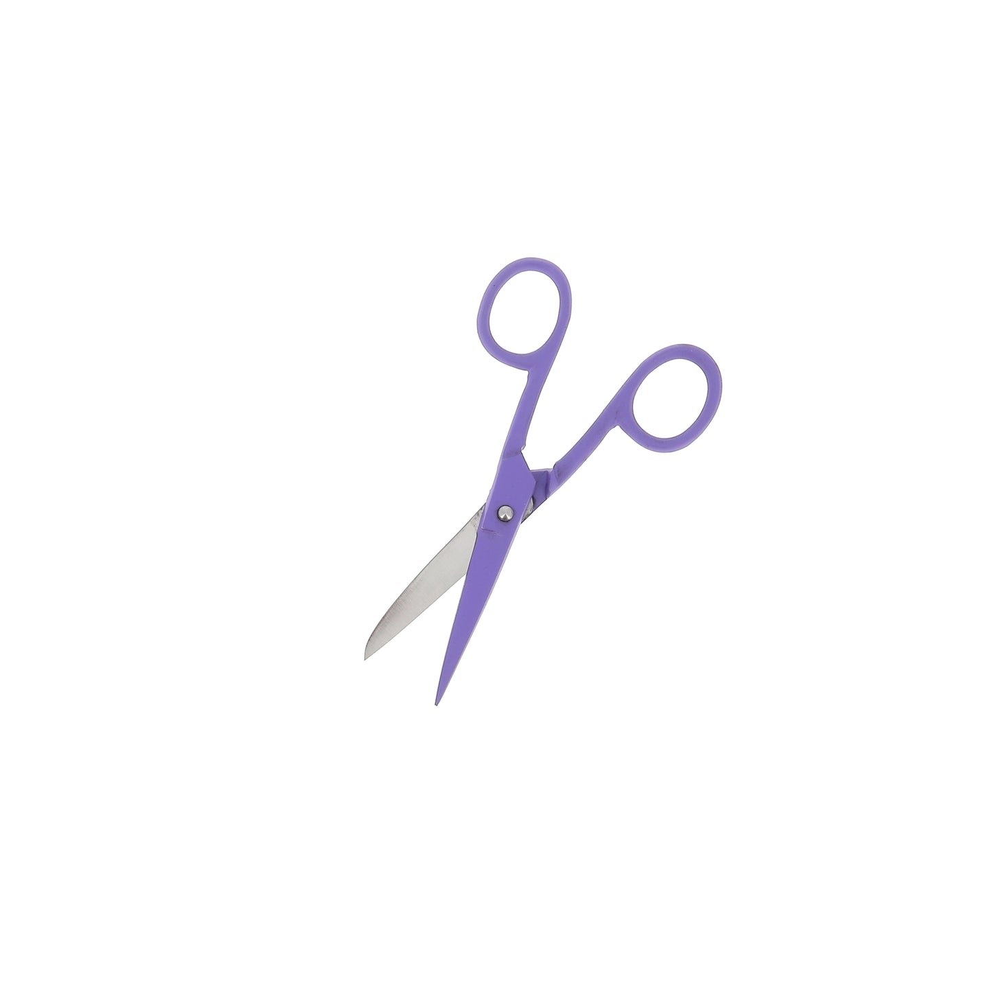 SCISSORS COLOR FLAT BLADES 4 1/2" PURPLE