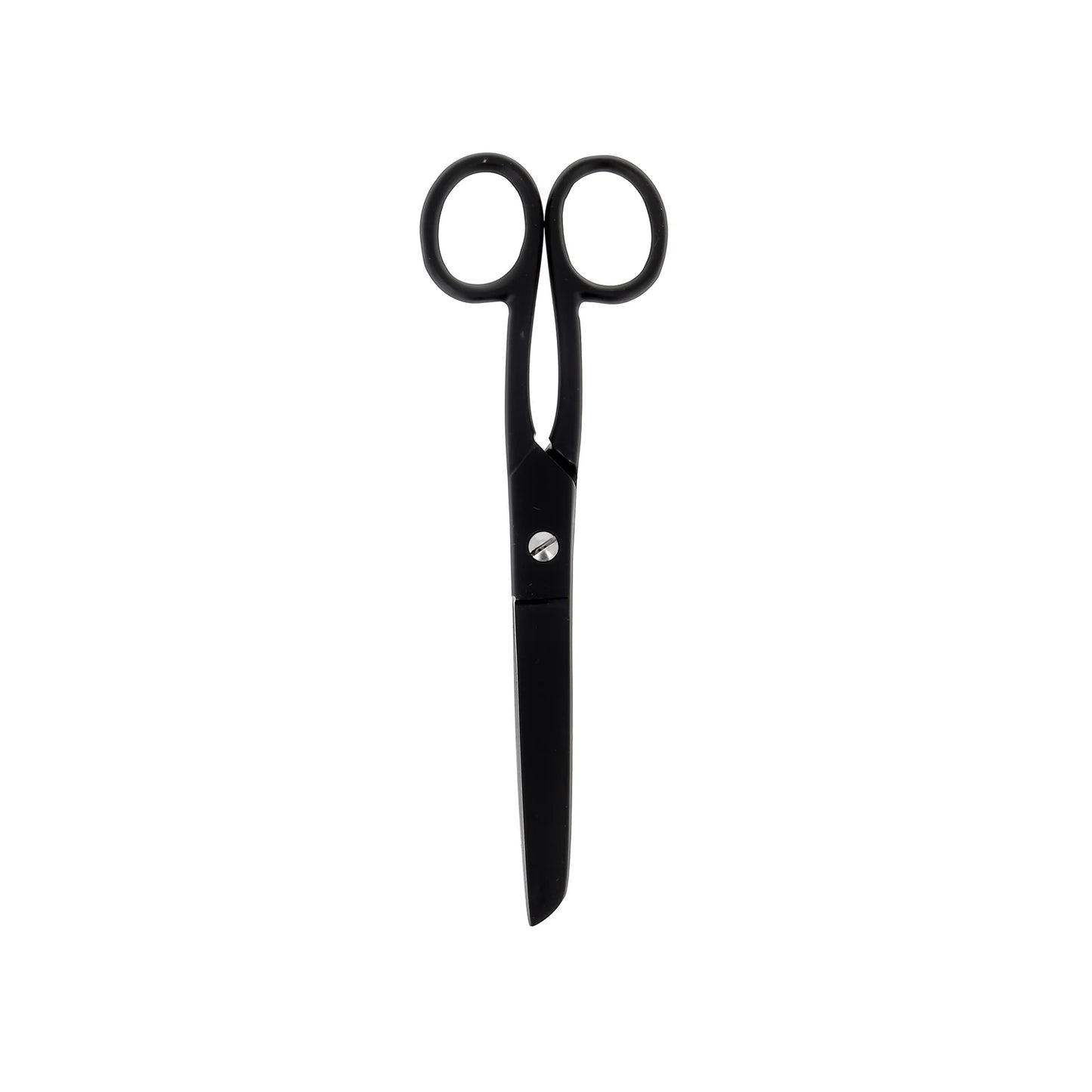 SCISSORS COLOR FLAT BLADES 7" BLACK