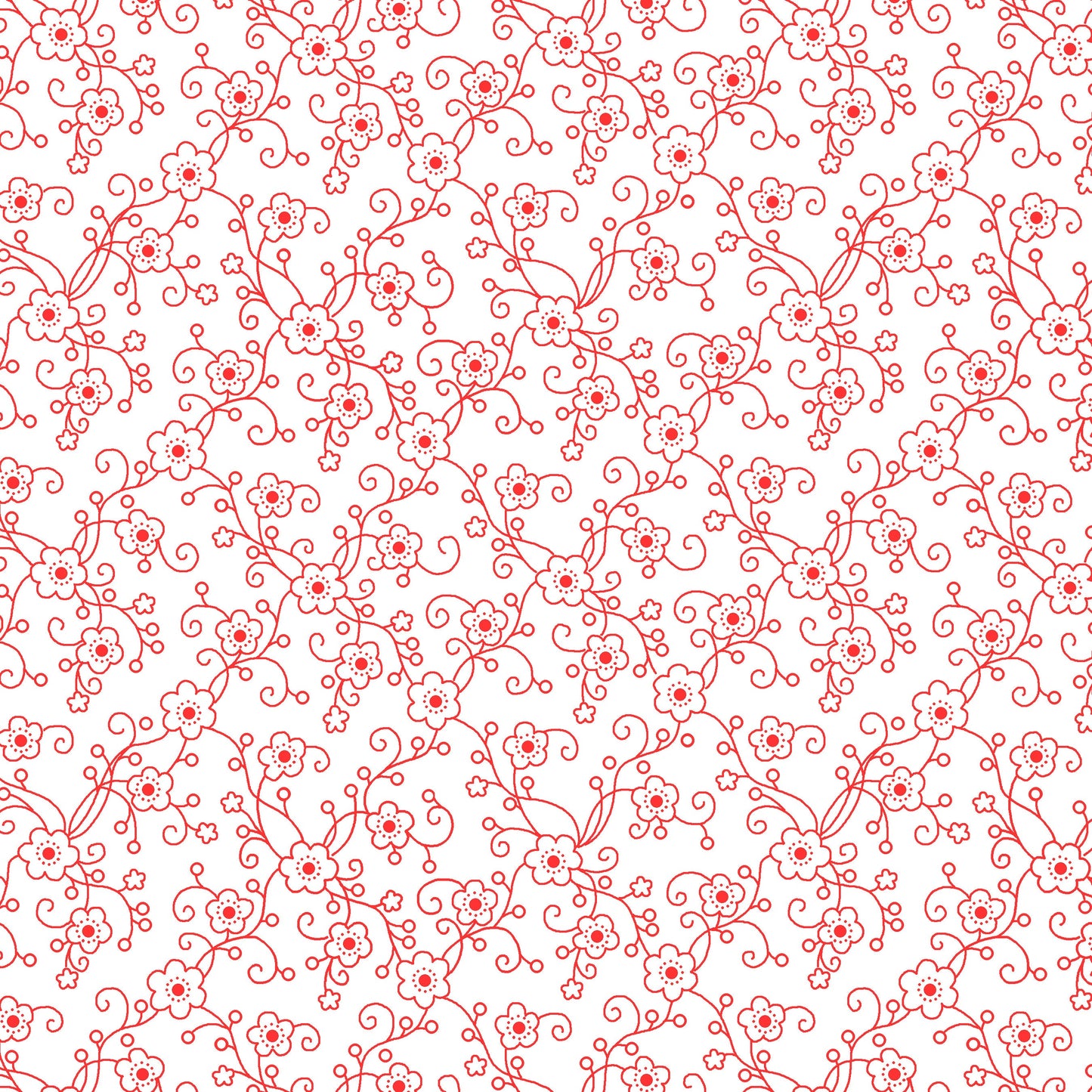 2397-08 JUBILEE LINEAR FLORAL
