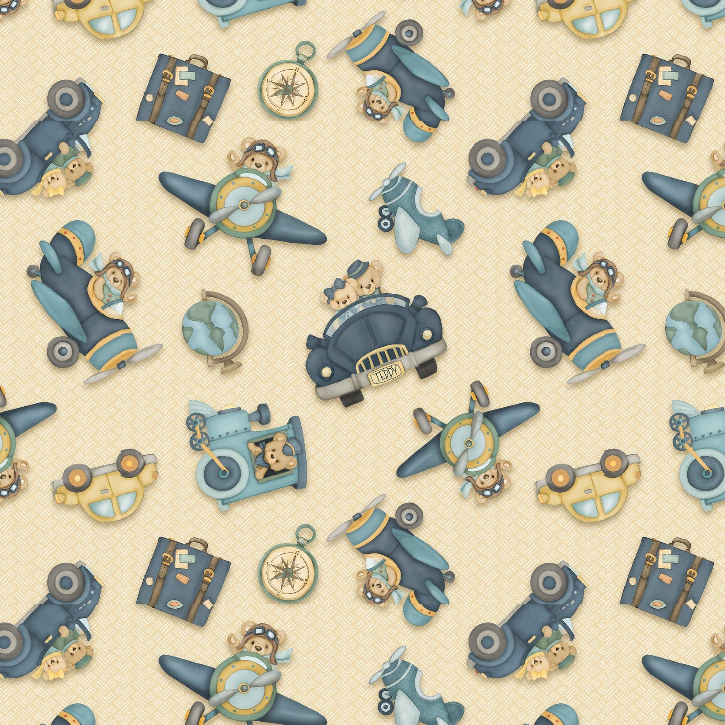 2421-44 TRAVELING TEDDIES TRAVEL TEDDIES