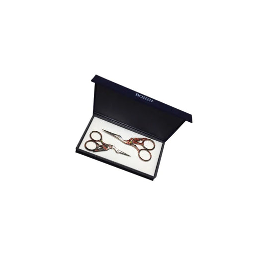 EMBR.STORK SCISSORS (x2)GIFT SET