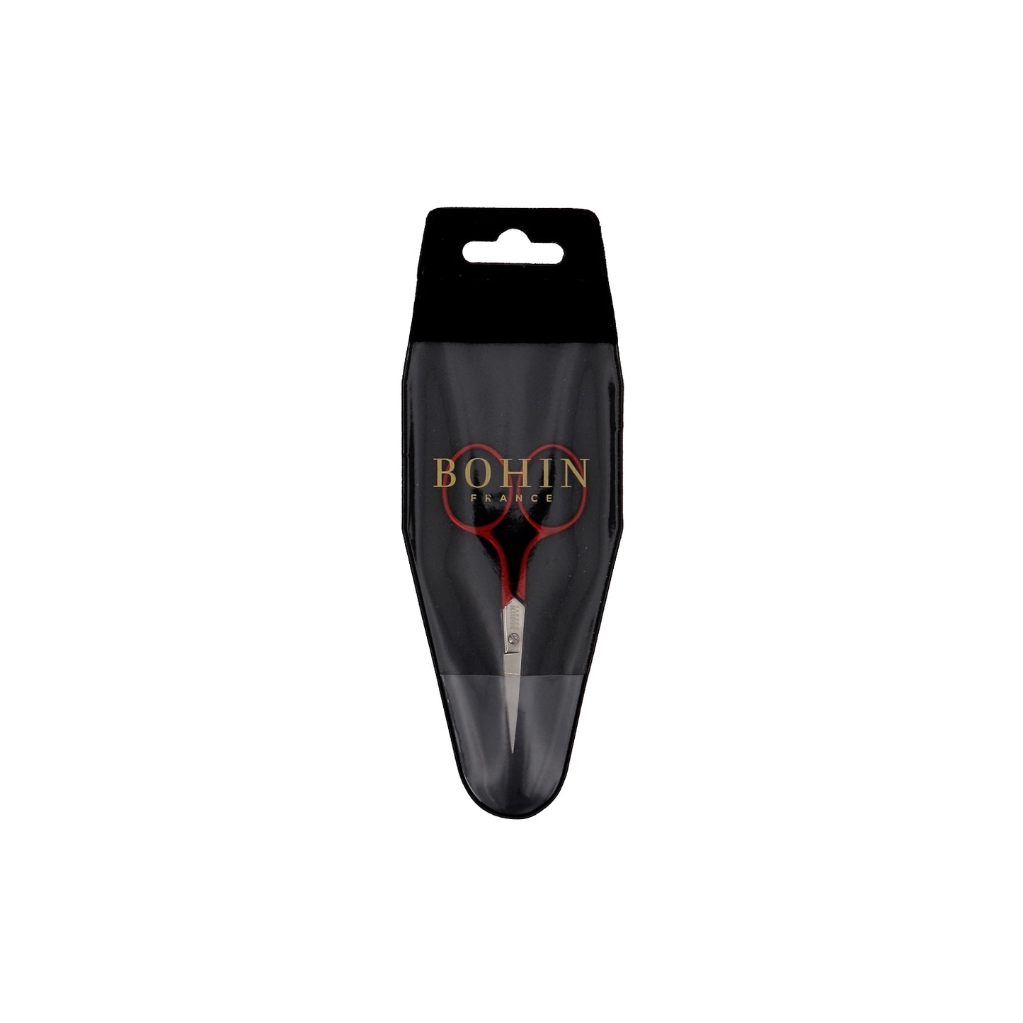 EMBROID. SCISSORS RED Soft Touch 3 1/2"