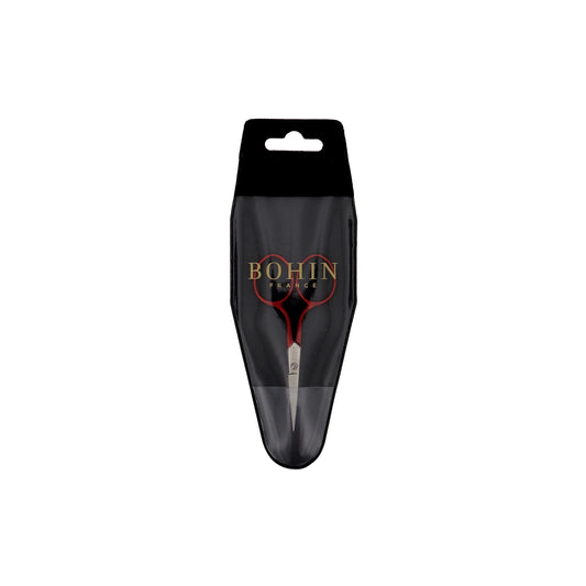 EMBROID. SCISSORS RED Soft Touch 3 1/2"