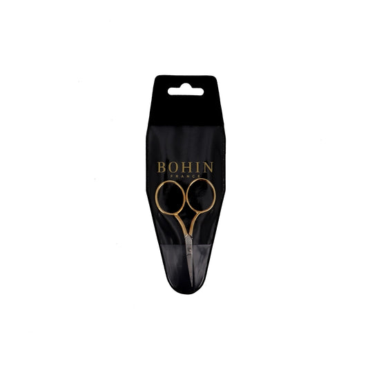 EMBROID.SCISS LARGE GOLD HANDL 3.5"