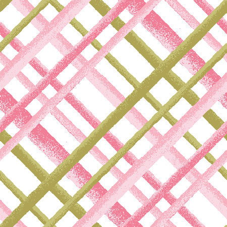 2438-26 BLOOMSCAPE - DIAGONAL PLAID