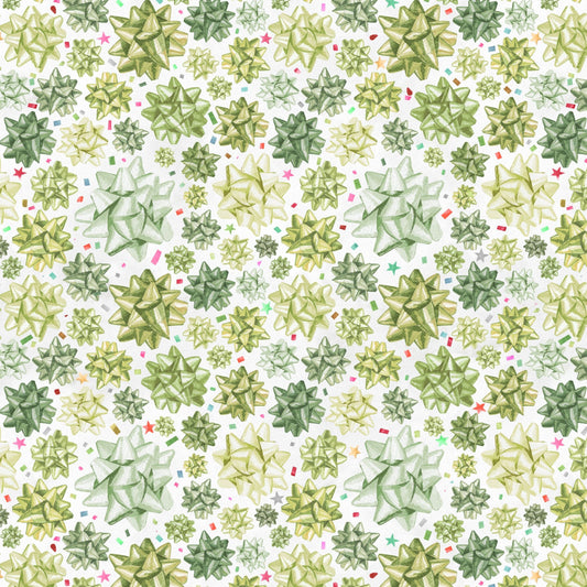 2444-63 Christmas in Color Stick on Bows