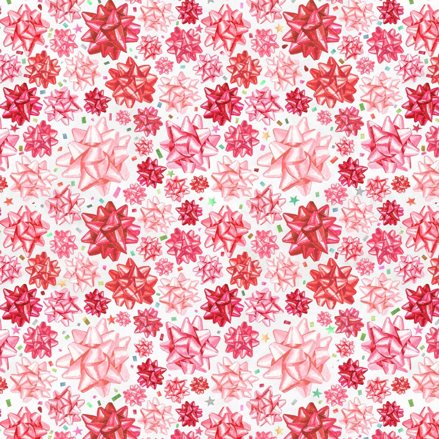 2444-84 Christmas in Color Stick on Bows
