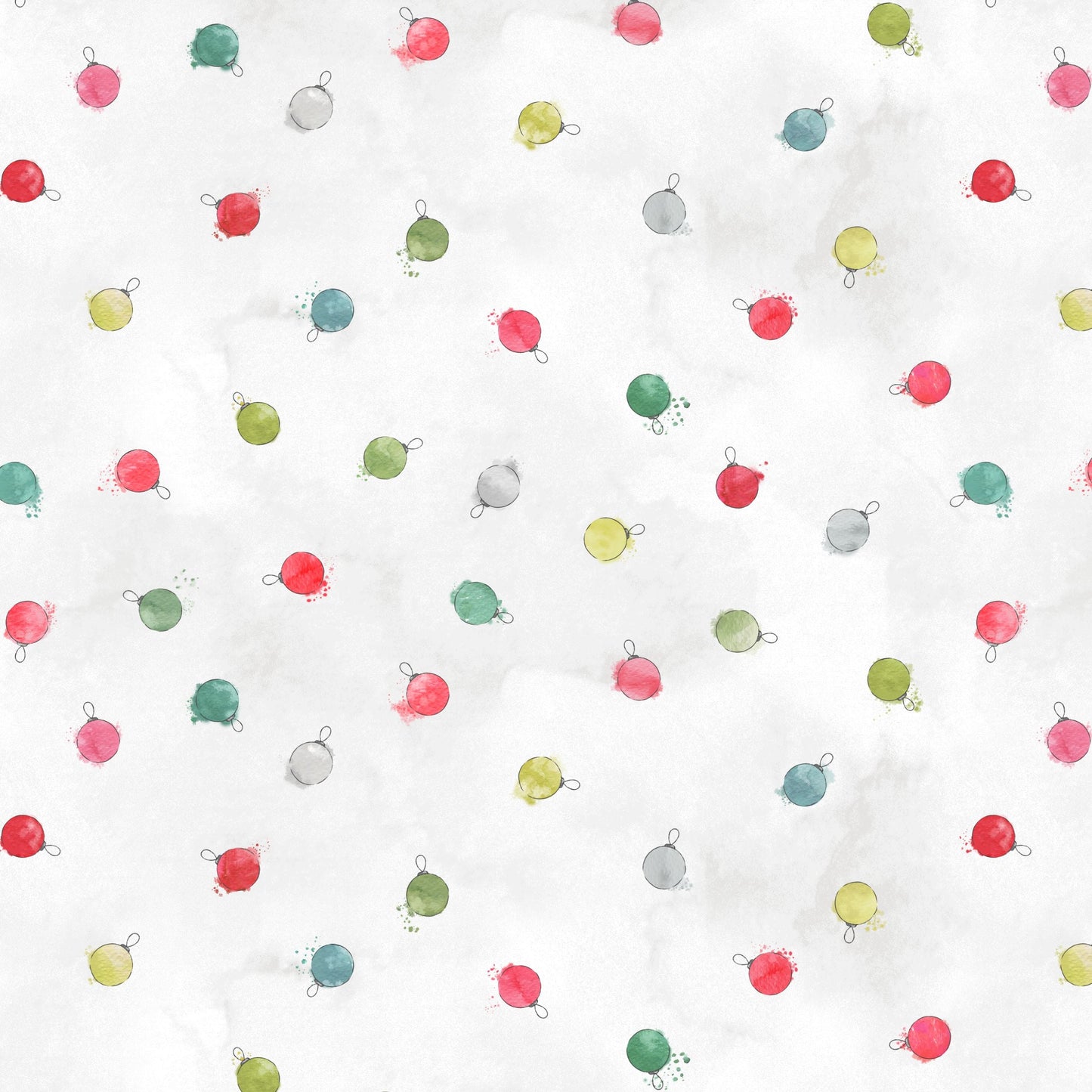2448-108 Christmas in Color Ornaments