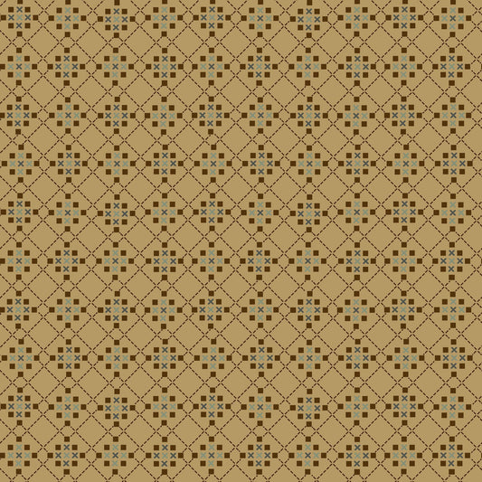 2460-303 Harvest Thyme Waffle Weave