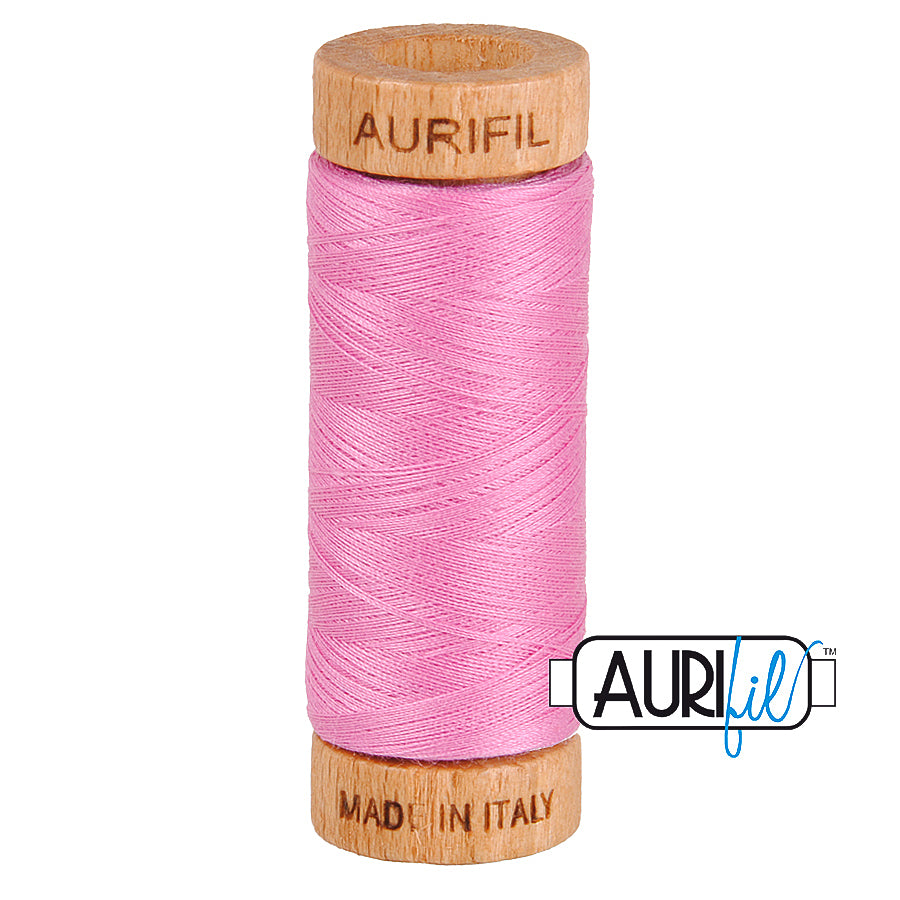 2479 MEDIUM ORCHID 80 WT MAKO COTTON SMALL SPOOL | 280 MT.