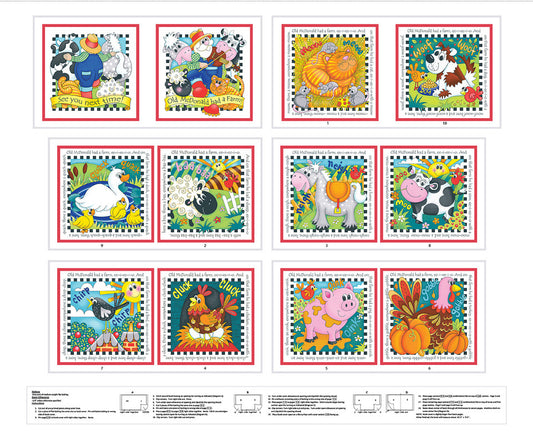 2484BP-01 Little Readers 9 Old McDonald Farm Book