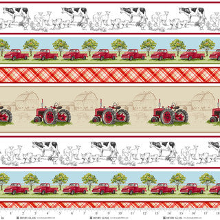2505-83 Green Acres Border Stripe
