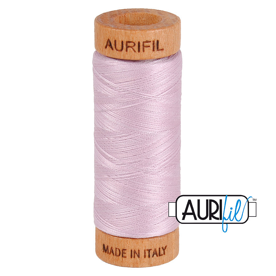 2510 LIGHT LILAC 80 WT MAKO COTTON SMALL SPOOL | 280 MT.