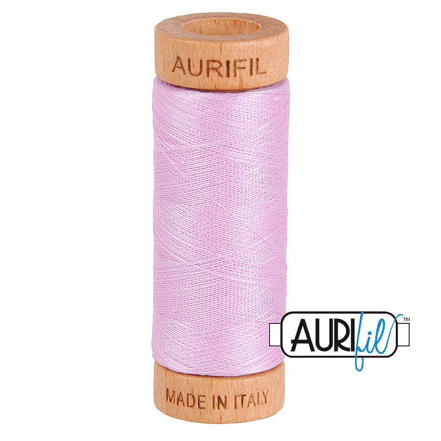 2515 LIGHT ORCHID 80 WT MAKO COTTON SMALL SPOOL | 280 MT.
