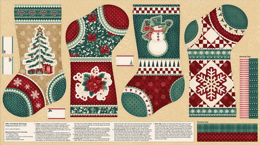 2538P-41 Gifts of Gratitude Stocking Panel