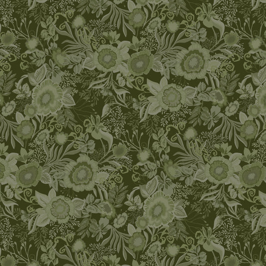 2551-66 Bloom Boutique 108 Inch Packed Floral