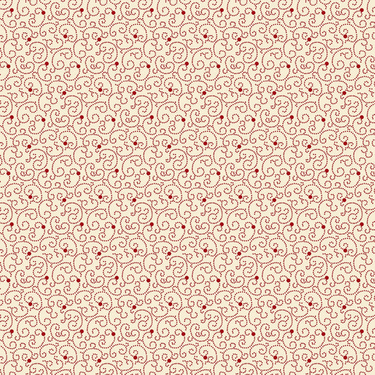 2568-08 SEASONAL SHIRTINGS SWIRLY DOT