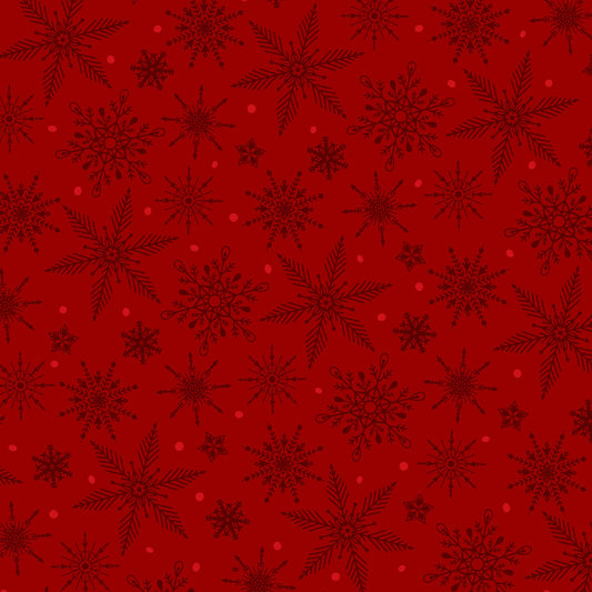 2579-88 Tailgate Traditions Tonal Snowflake