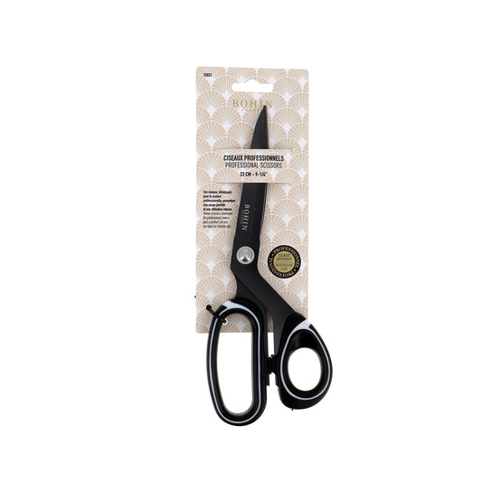 SCISSOR "PROFESSIONAL" - Titanium 23cm-9 1/4" Tied Card