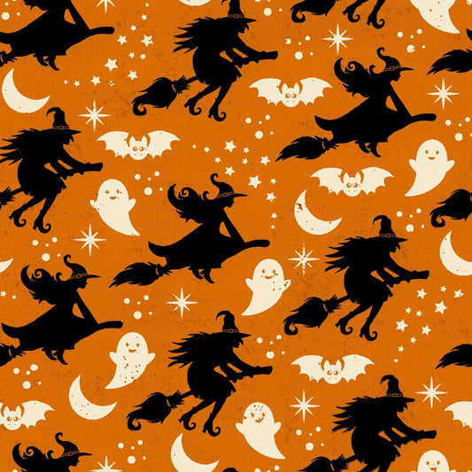 2606-33 Mr. Moon Flying Witches