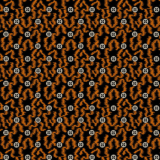 2610-93 Mr. Moon Zig Zag Geo