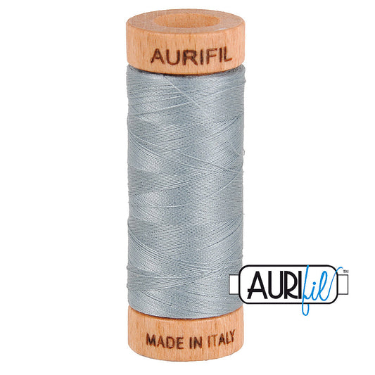 2610 LIGHT BLUE GREY 80 WT MAKO COTTON SMALL SPOOL | 280 MT.