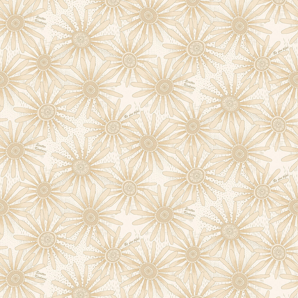 2622-30 LINEN CLOSET– HAPPY DAISY WHITE WASH