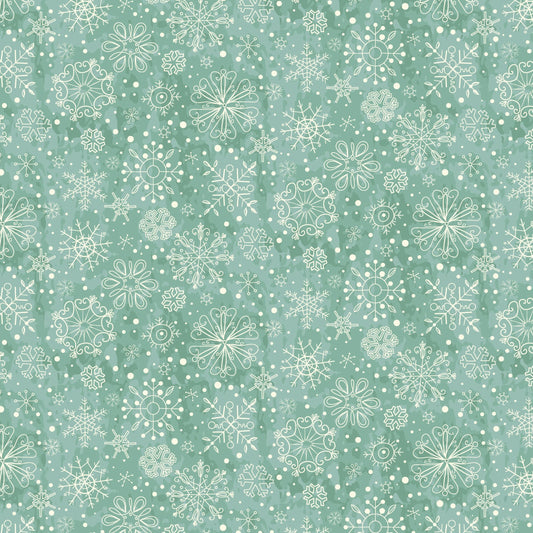 2653-11 Greetings at Christmastide Snowflake