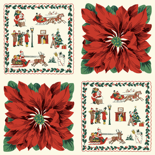 2662B-68 Greetings at Christmastide Christmas Blocks